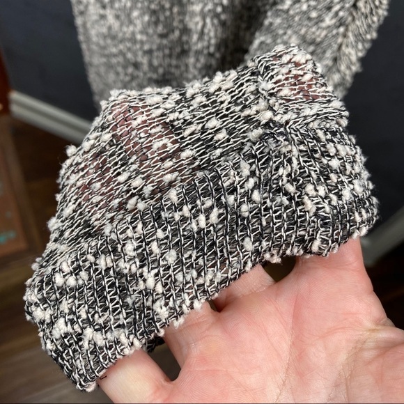 Blue Rain textured long open cardigan sweater - Picture 9 of 12